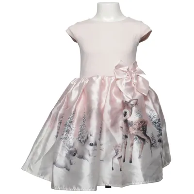 Dress (Pink, Multicolored) from H&M Elastane, Polyester, Viscose