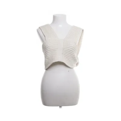 Crop top (Beige) van Studio Palmén Acryl, Polyester