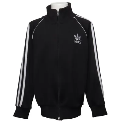Träningsjacka (Svart, Vit) från Adidas Equipment Bomull, Polyester