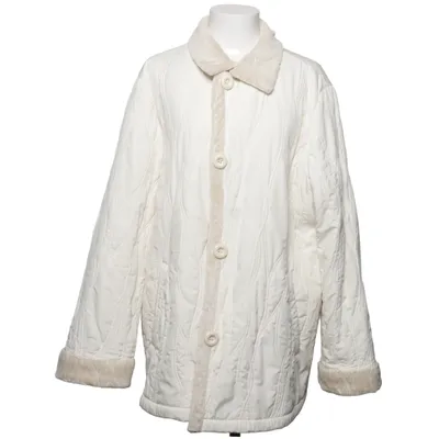 Veste d'hiver (Blanc, Beige) de Erich Fend Acétate, Polyester