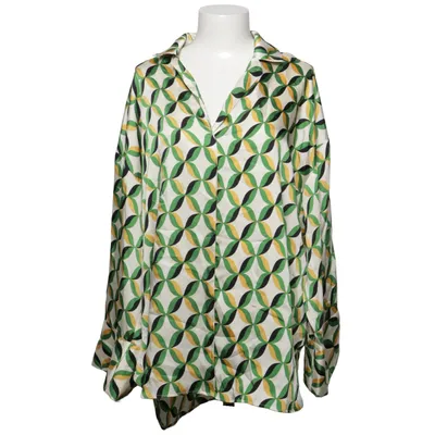 Bluse (Weiß, Grün, Gelb) von F&F Polyester