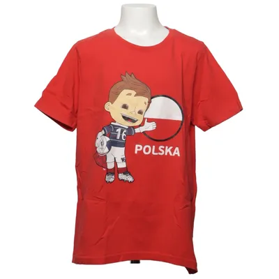 T-shirt (Rood) van Uefa Katoen