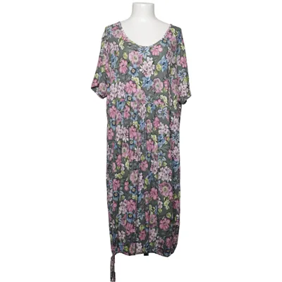 Jurk (Groen, Meerkleurig) van AKH Fashion Elastaan, Viscose