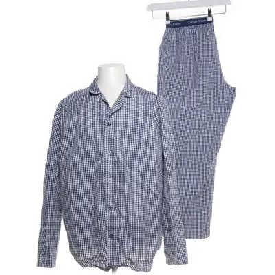 Pyjama (Blauw, Wit) van Calvin Klein Katoen