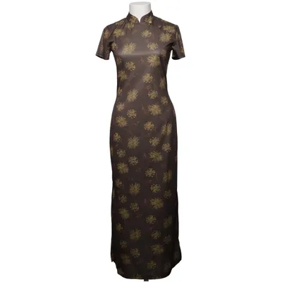Cheongsam (Brown, Multicolored) from Savann