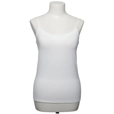 Tanktop (Wit) van Uniqlo Cupro, Elastaan, Polyamide, Gerecycled polyester