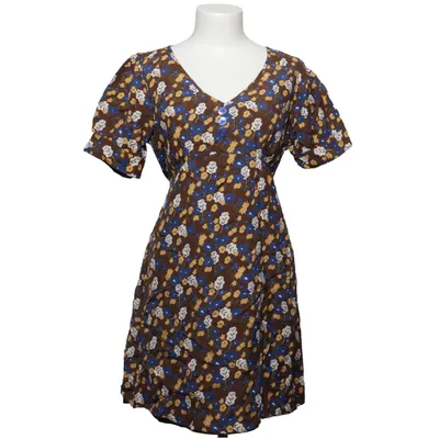 Kjole (Brun, Flerfarvet) fra JSFN Polyester, Viscose