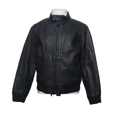 Läderjacka (Svart) från Armani Junior Elastan, Polyester