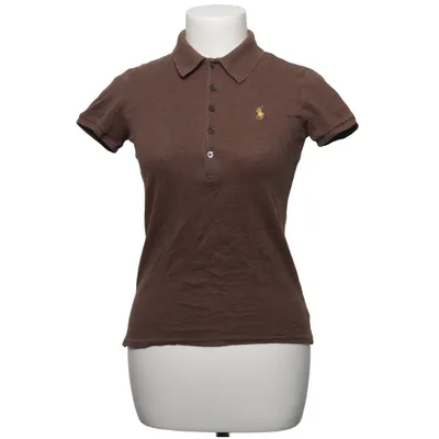 Poloshirt (Bruin) van Ralph Lauren Katoen, Elastaan
