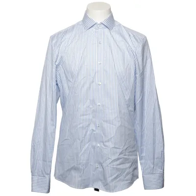 Shirt (Blauw, Wit) van Finshley & Harding Katoen