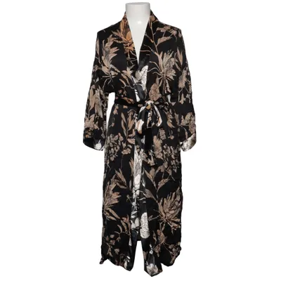 Morgenkåbe (Sort, Beige) fra Intimissimi Polyester, Viscose