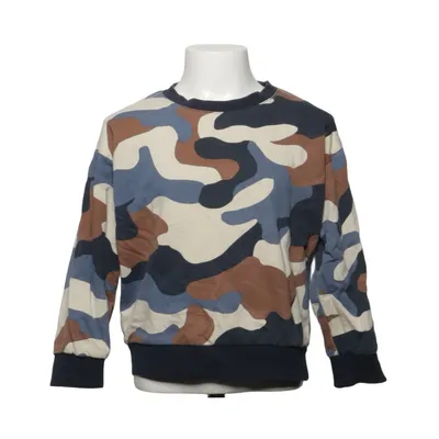 Sweatshirt (Blue, Beige, Brown) from Lindex Kids Cotton