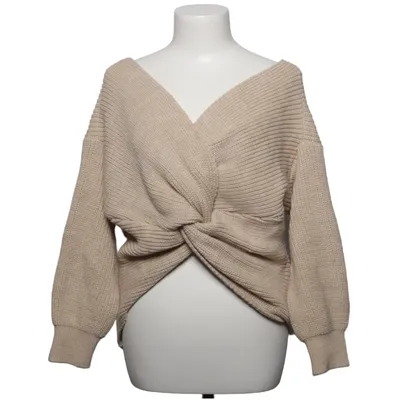 Pull-over (Beige) de Chiquelle Acrylique, Coton