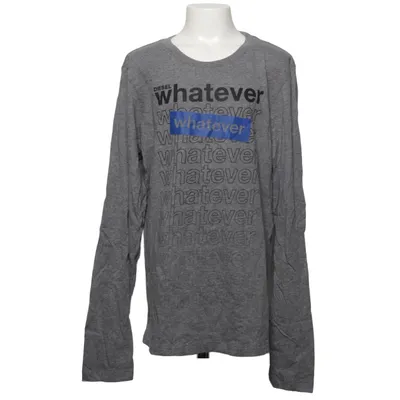 Lange mouwen shirt (Grijs, Blauw) van Diesel Katoen