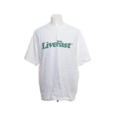 T-shirt (Wit, Groen) van Lfdy Katoen