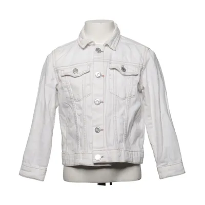 Jeansjacke (Weiß) von H&M Baumwolle
