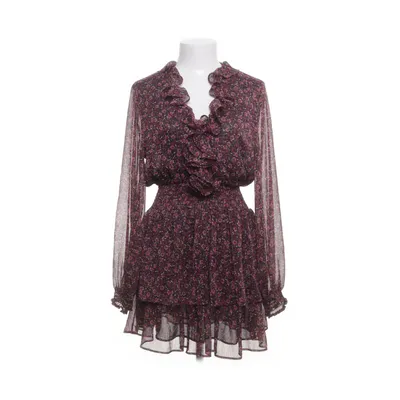 Dress (Purple, Multicolored) from Zara Polyester