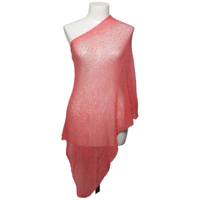 Poncho (Rood) van Ulla Jacobsson Kläder Acryl, Polyamide