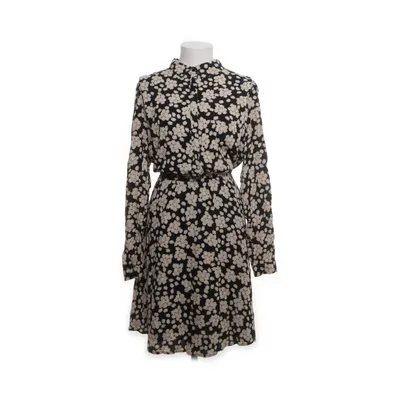 Jurk (Zwart, Beige) van Fabienne Chapot Viscose, Gerecycled polyester