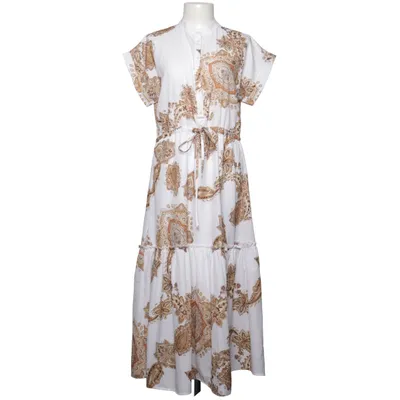 Maxi dress (White, Brown) from New Imperial