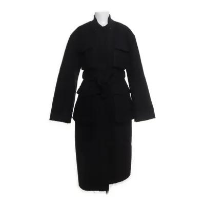 Coat (Black) from Dagmar Wool, Polyester, Polyamide, Viscose