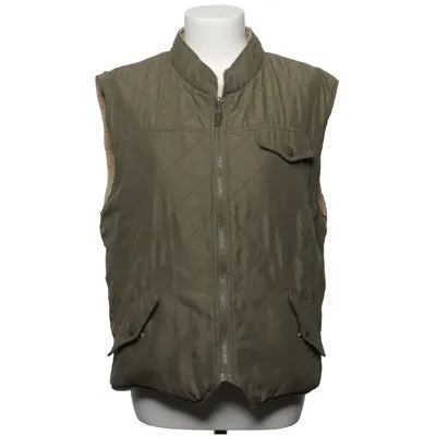 Outer vest (Green, Beige) from Cavallo Polyester