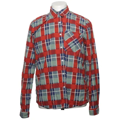 Flannel skjorte (Rød, Blå, Grå) fra Nudie Jeans Økologisk bomuld