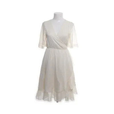 Wrap dress (Beige) from Dry Lake Elastane, Polyester