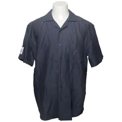 Kurzarmhemd (Blau) von ReBotl Bio-Baumwolle