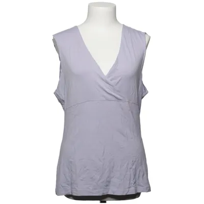 Wrap top (Gray) from Le Tricot Longhin Elastane, Viscose