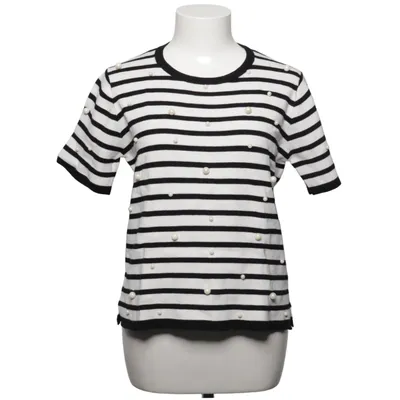 Top (Sort, Hvid) fra Zara Knit Polyamid, Viscose
