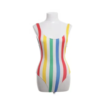 Swimsuit (Beige, Multicolored) from Solid & Striped Elastane, Polyamide, Polyester