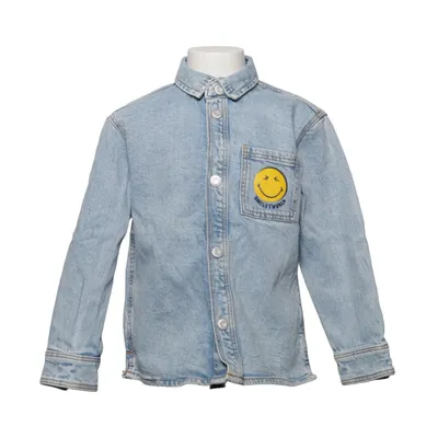 Jeansjacka (Blå) från SmileyWorld x H&M Bomull, Elastan