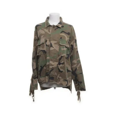 Denim jacket (Gray) from Zara Woman Premium Collection Cotton, Linen, Lyocell