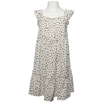 Dress (White, Black) from KappAhl Elastane, Polyester