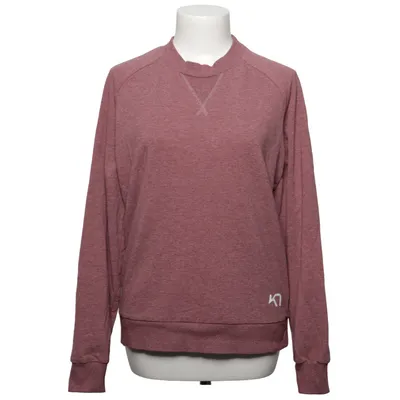 Sweatshirt (Roze) van Kari Traa Katoen, Elastaan, Polyester
