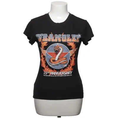 T-shirt (Black, Multicolored) from Wrangler Cotton