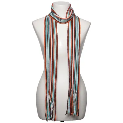 Écharpe (Bleu, Orange, Marron)
