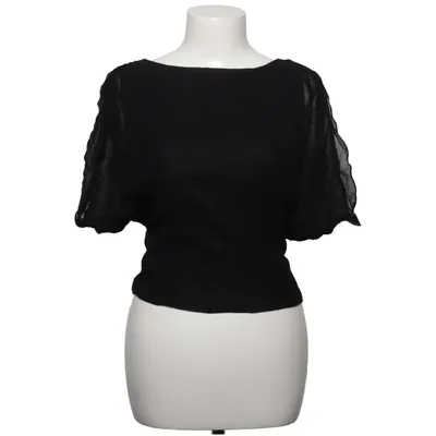 Top (Zwart) van Clothes Acetaat, Zijde