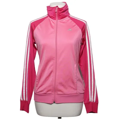 Sports jacket (Pink, White) from Adidas Polyester