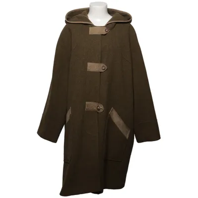 Manteau (Marron) de Julius Lang Acétate, Laine