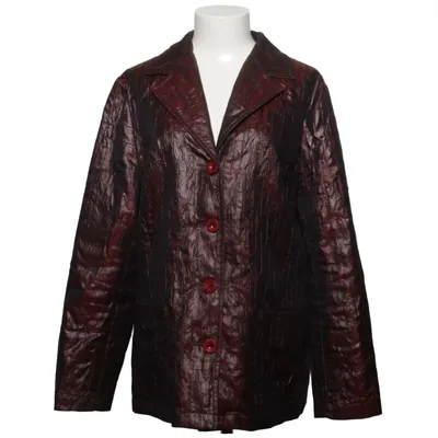 Blazer (Red) from Fer Polyester, Viscose