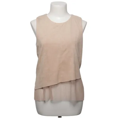 Top (Beige) fra Zara Basic Elastan, Polyester