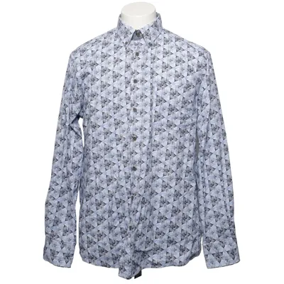 Shirt (Blauw, Wit) van Originals Katoen, Elastaan