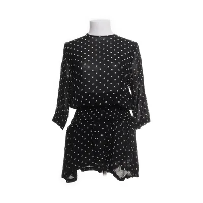 Jurk (Zwart, Wit) van Ganni Viscose