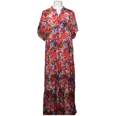 Maxikjole (Rød, Pink, Flerfarvet) fra Peace Heart Joy Silke, Viscose