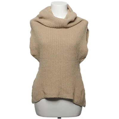 Pull sans manches (Beige) de Gimaguas Laine d'alpaga, Mohair, Polyamide