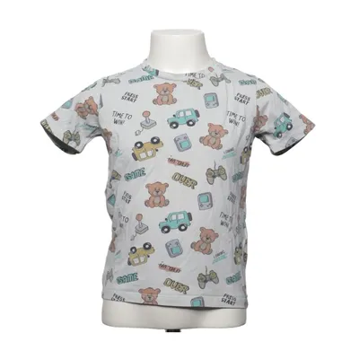 T-shirt (Gray, Multicolored) from Name It Elastane, Organic cotton