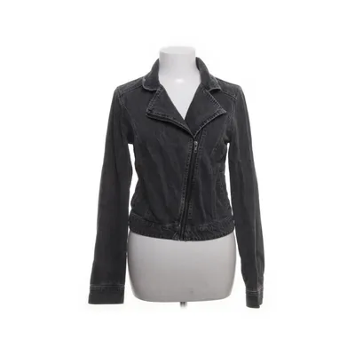 Bikerjacka (Grå) från Forever 21 Bomull
