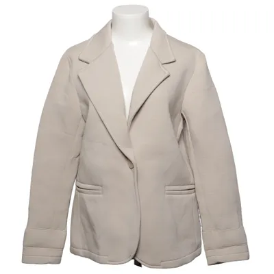 Blazer (Beige) from Adele Altman Elastane, Viscose